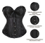 CORSET VICTORIANO NEGRO