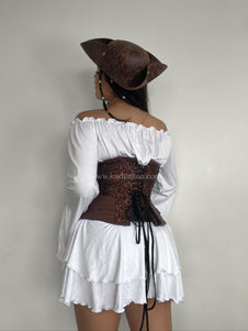 DISFRAZ PIRATA BLANCO