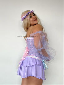 DISFRAZ PRINCESA RAPUNZEL