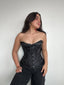 CORSET VICTORIANO NEGRO