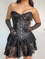 CORSET VICTORIANO NEGRO