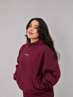 POLERÓN HOODIE CANGURO LOGO BORDADO - BURDEO