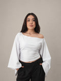 TOP AMARA - BLANCO