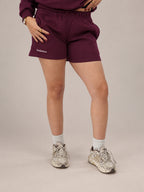 SHORT DE BUZO LOGO BORDADO - BURDEO