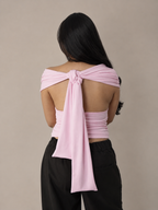 TOP VIVIENNE LAZOS - ROSADO