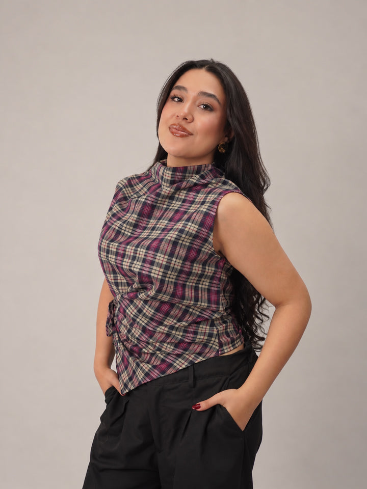 TOP AURA - CUADROS BURDEO
