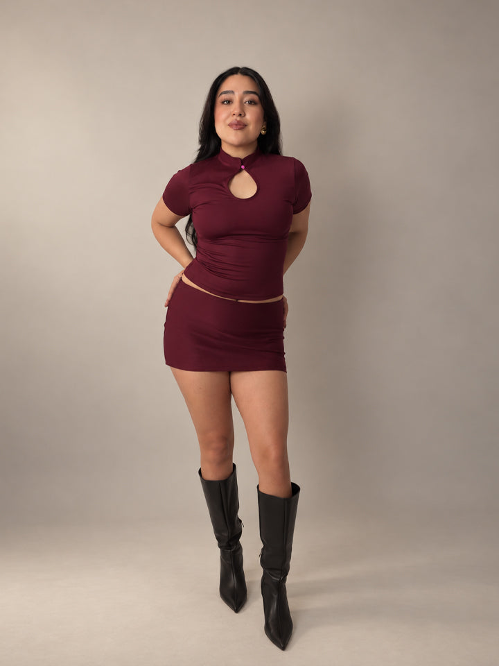 FALDA SHORT MOVE - BURDEO