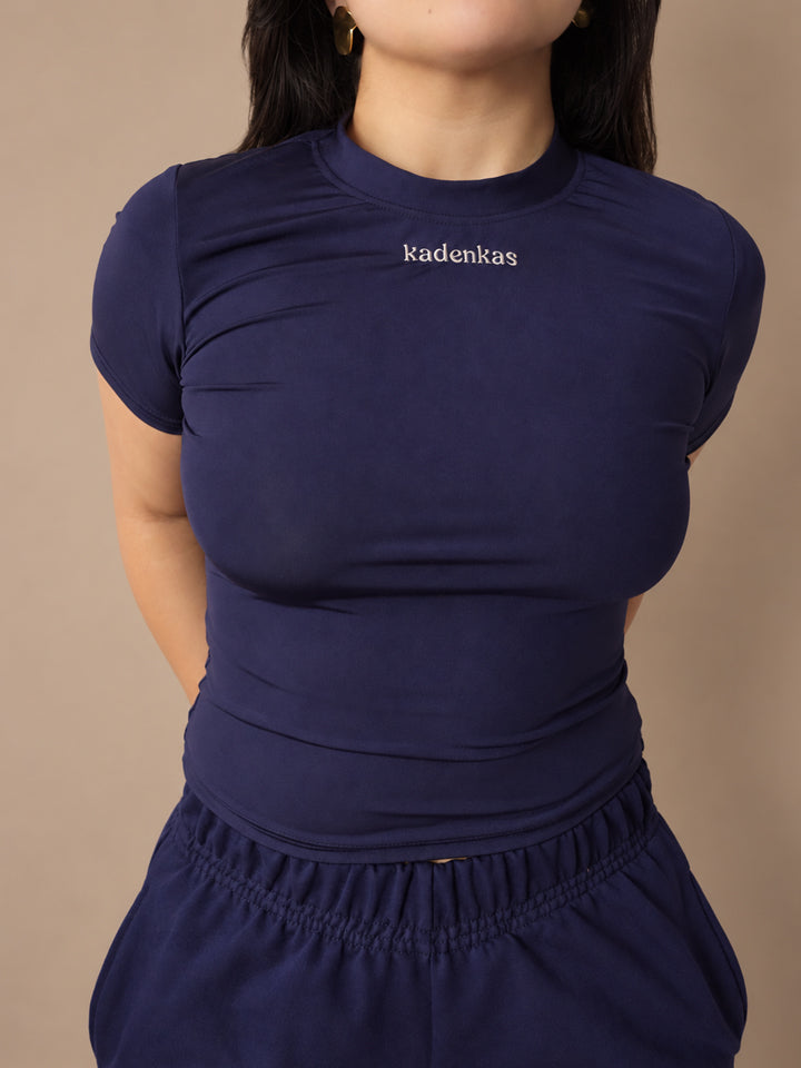 TOP ACTIVE - AZUL MARINO