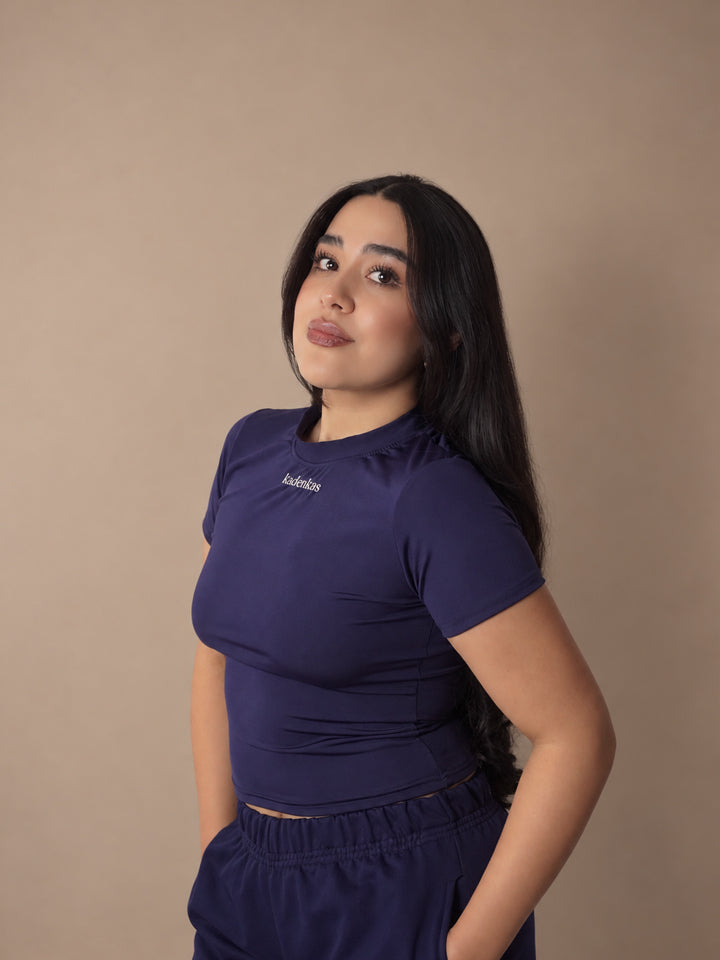 TOP ACTIVE - AZUL MARINO
