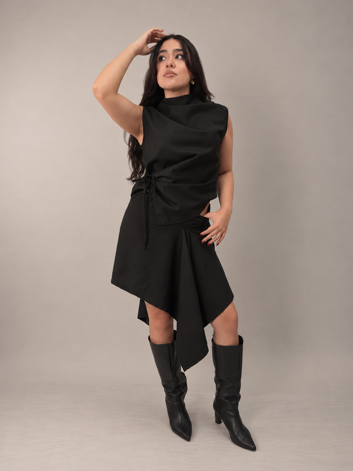 FALDA ATELIER - NEGRO