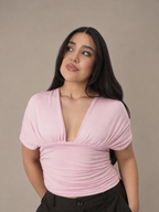 TOP VIVIENNE LAZOS - ROSADO
