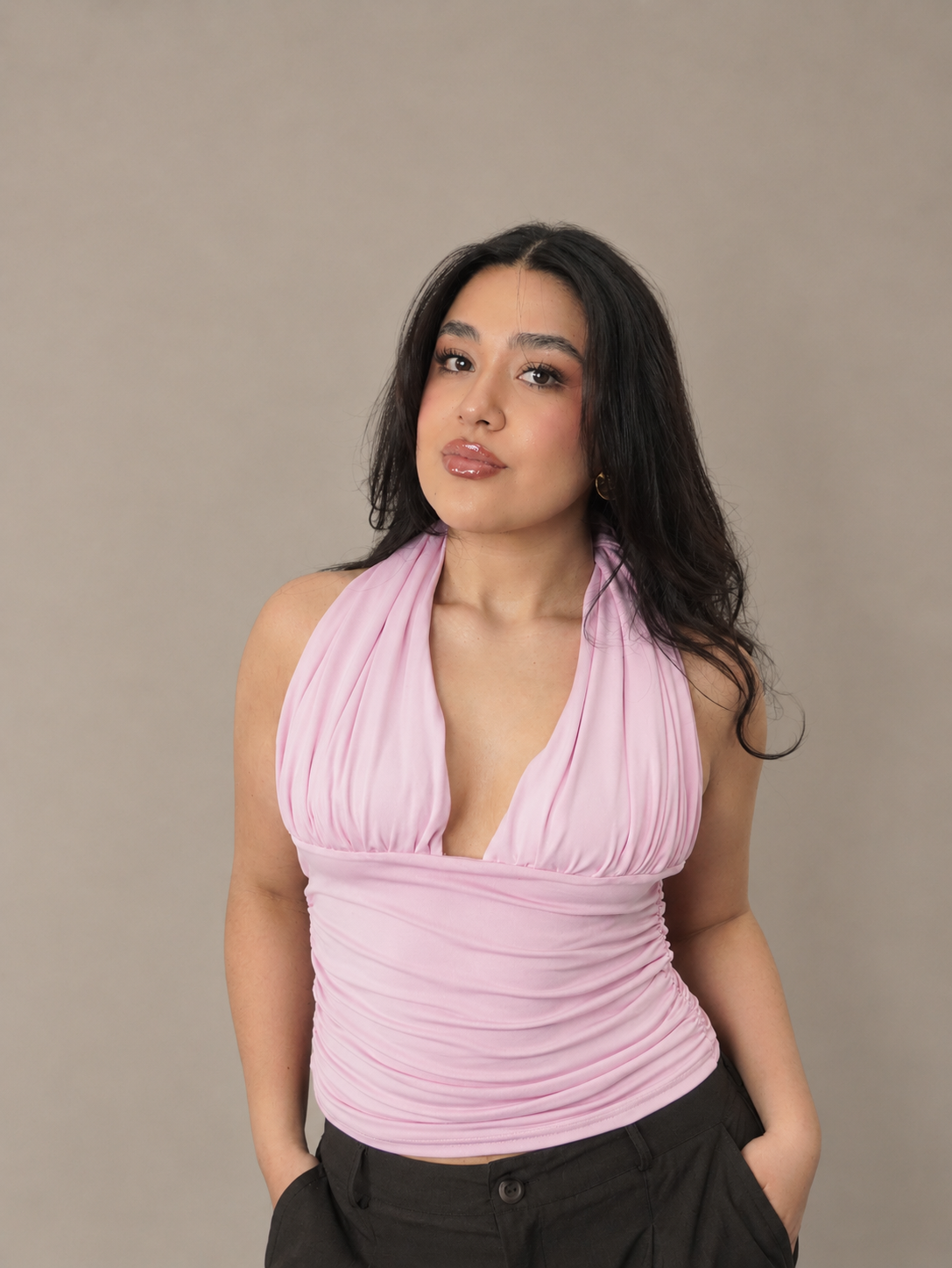 TOP VIVIENNE LAZOS - ROSADO