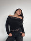 TOP ALMA ENCAJE NEGRO