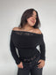 TOP ALMA ENCAJE NEGRO
