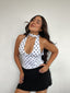 TOP JULIET LUNARES BLANCO