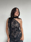 TOP SARA ENCAJE NEGRO