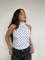 TOP DIANA LUNARES BLANCO