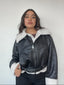 CHAQUETA CAZADORA ZARA NEGRA