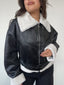 CHAQUETA CAZADORA ZARA NEGRA