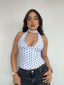 TOP JULIET LUNARES BLANCO