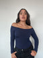 TOP LUNA AZUL MARINO