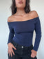 TOP LUNA AZUL MARINO