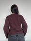 SWEATER ÁMBAR CAFÉ - CHALECO DE ALGODÓN CÁRDIGAN MANGAS ANCHAS