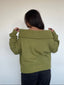 [PRE-VENTA] SWEATER LINA VERDE - CHALECO DE ALGODÓN OFF SHOULDER OVERSIZE