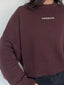 (PRE-VENTA) SWEATER KADENCLUB CAFÉ - CHALECO DE ALGODÓN OVERSIZE BORDADO