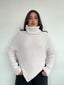 [PRE-VENTA] SWEATER CELINE CRUDO - CHALECO DE ALGODÓN TIPO PONCHO CON MANGAS