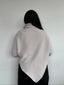 [PRE-VENTA] SWEATER CELINE CRUDO - CHALECO DE ALGODÓN TIPO PONCHO CON MANGAS