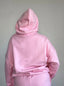 POLERÓN OVERSIZE CON GORRO - ROSADO