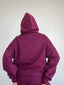 POLERÓN OVERSIZE CON GORRO - BURDEO