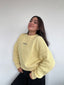 SWEATER KADENCLUB AMARILLO - CHALECO DE ALGODÓN OVERSIZE BORDADO