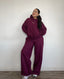 CONJUNTO POLERÓN OVERSIZE & PANTALÓN RECTO - BURDEO