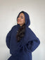 CONJUNTO POLERÓN OVERSIZE & PANTALÓN RECTO - AZUL