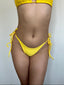 BOTTOM DE BIKINI COPACABANA AMARILLO AJUSTABLE