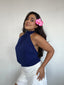 TOP DIANA AZUL