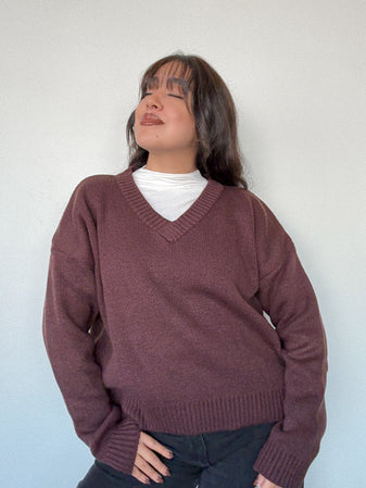 SWEATER HAILEY CHOCOLATE
