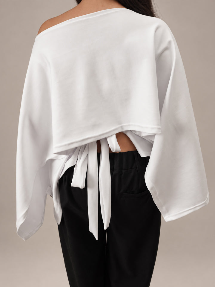 TOP AMARA - BLANCO