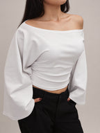 TOP AMARA - BLANCO
