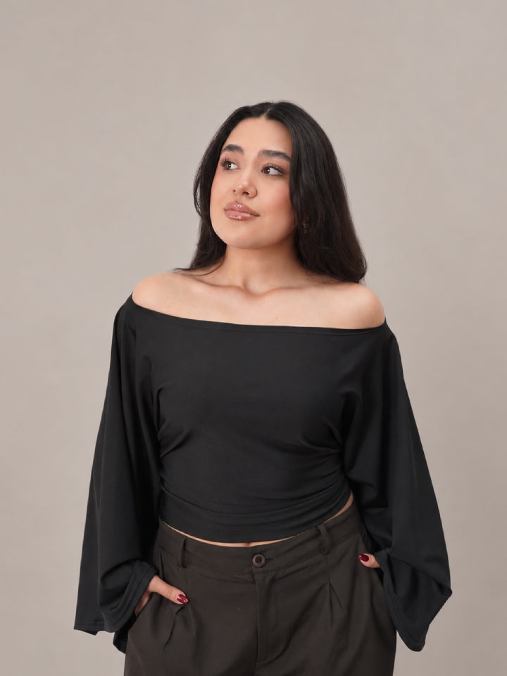 TOP AMARA - NEGRO