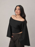 TOP AMARA - NEGRO
