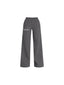 PANTALÓN BUZO GRIS - CORTE RECTO LOGO BORDADO