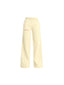 (PRE-VENTA) PANTALÓN BUZO MANTEQUILLA - CORTE RECTO LOGO BORDADO