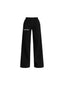 (PRE-VENTA) PANTALÓN BUZO NEGRO - CORTE RECTO LOGO BORDADO