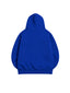 POLERÓN HOODIE AZUL REY - OVERSIZE CON GORRO LOGO BORDADO