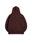 POLERÓN HOODIE CAFÉ - OVERSIZE CON GORRO LOGO BORDADO
