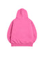 POLERÓN HOODIE ROSADO - OVERSIZE CON GORRO LOGO BORDADO