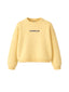 SWEATER KADENCLUB AMARILLO - CHALECO DE ALGODÓN OVERSIZE BORDADO